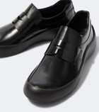 Prada Leather penny loafers