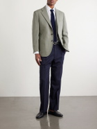 J. Mueser - Waverly Cotton and Linen-Blend Blazer - Green