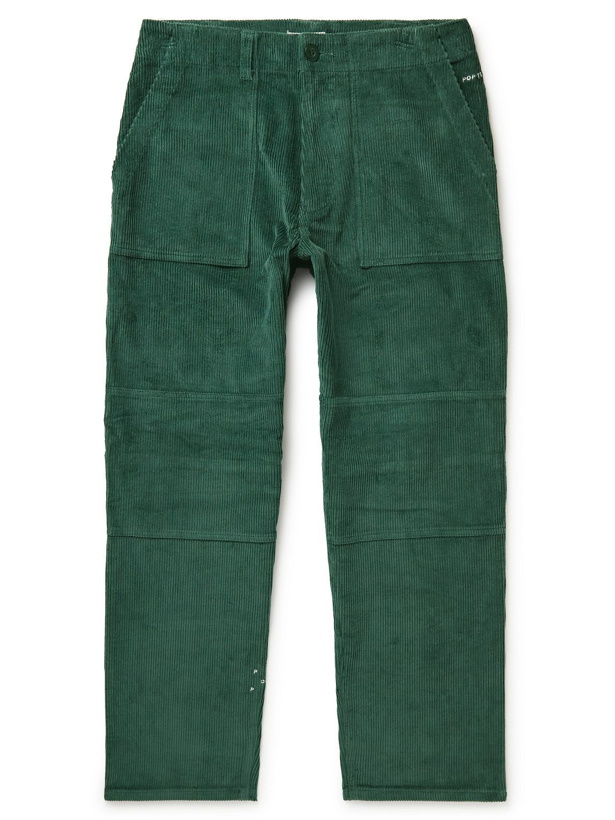 Photo: Pop Trading Company - Cotton-Corduroy Trousers - Green