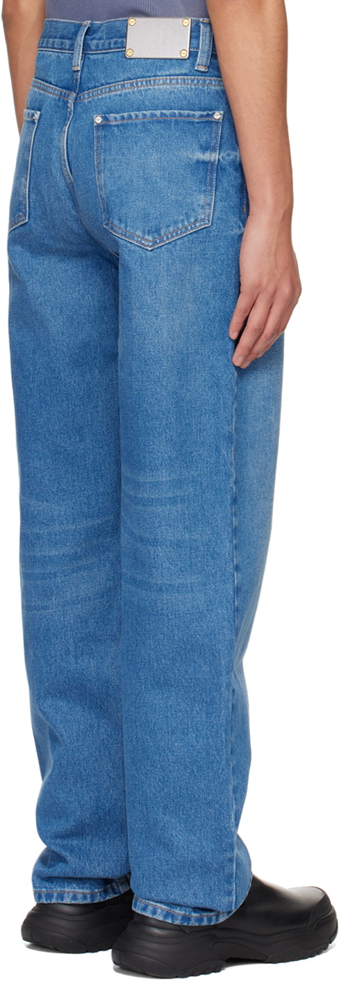Dion Lee Blue Masc Jeans