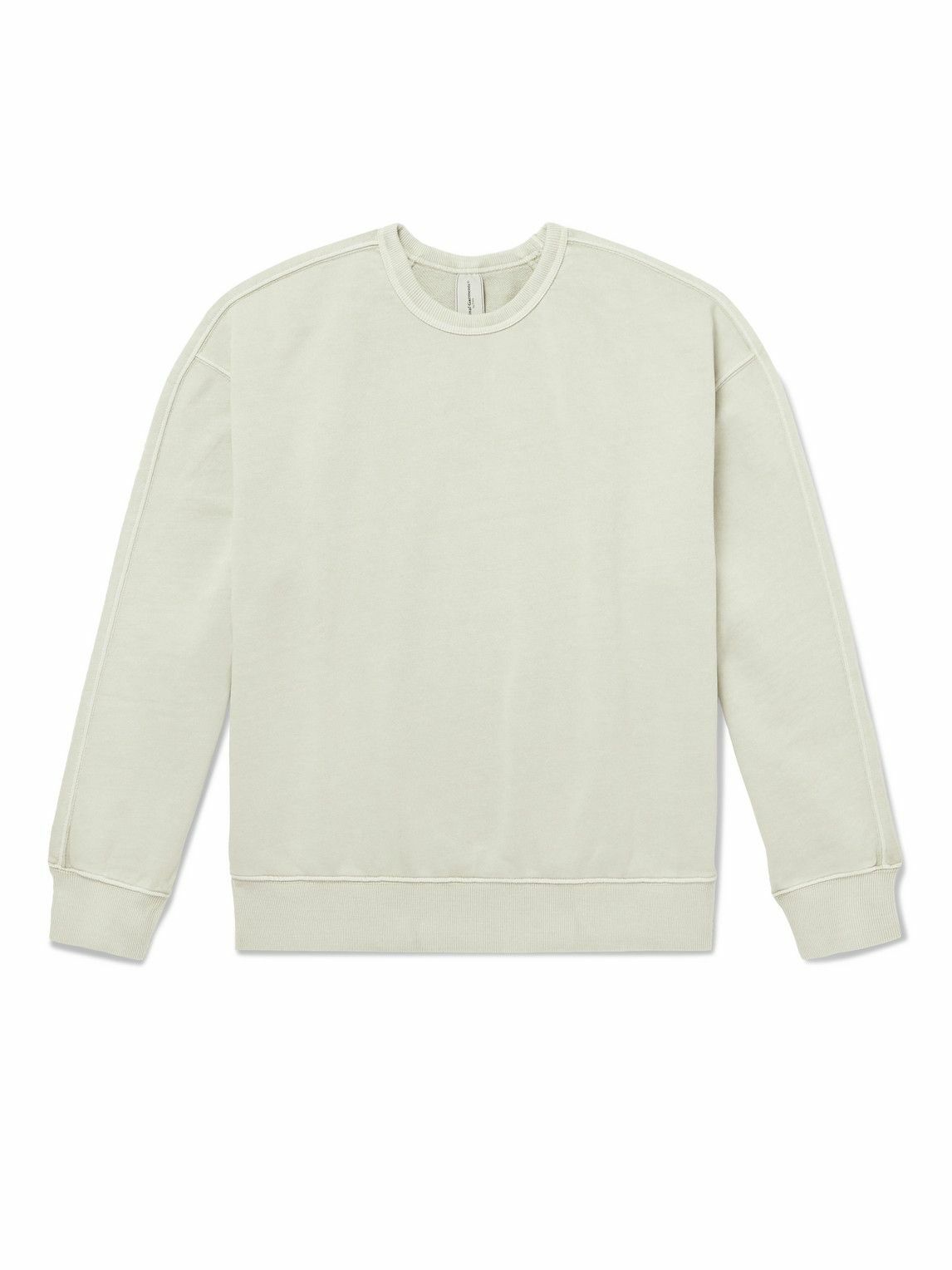 FrizmWORKS - OG Pigment-Dyed Cotton-Jersey Sweatshirt - Green