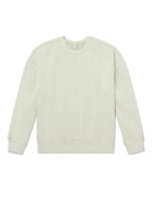 FrizmWORKS - OG Pigment-Dyed Cotton-Jersey Sweatshirt - Green