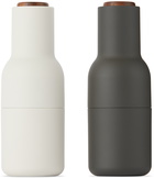 MENU Black & Off-White Walnut Bottle Grinders