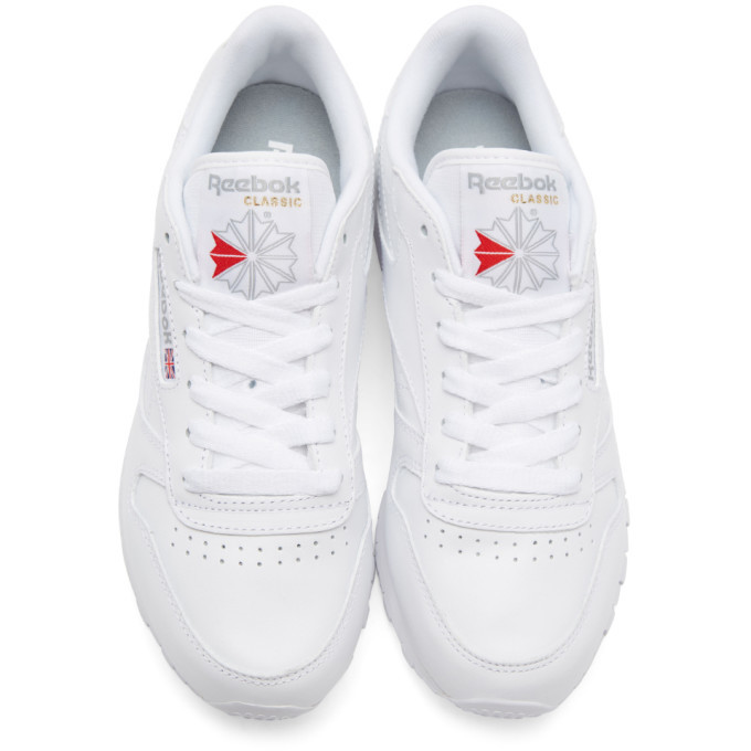 Reebok Classics White Leather Classic Sneakers