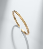David Yurman Chevron 18kt gold cuff bracelet