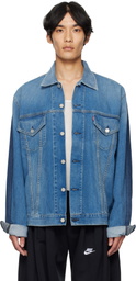 Bless Two-Pack Blue Maryam Nassir Zadeh Edition N°80 Denim Jackets