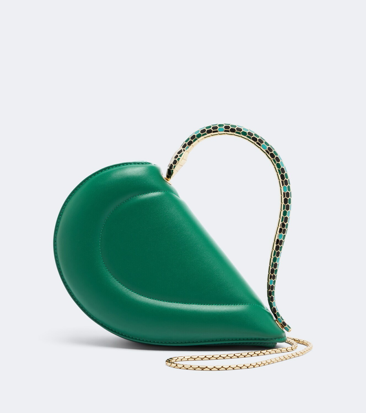 Bvlgari Serpenti Cuore 1968 leather top-handle bag