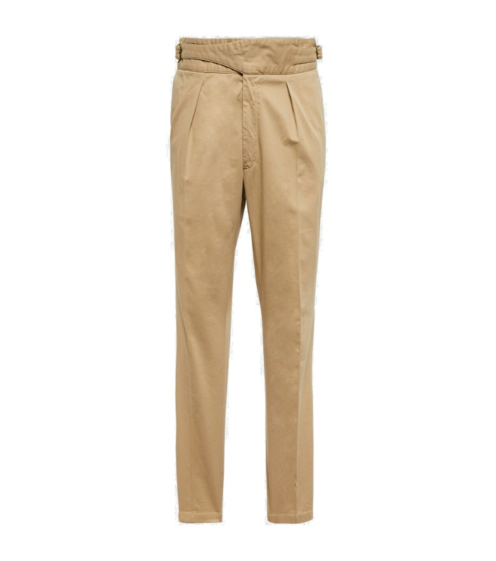 Photo: Polo Ralph Lauren - Pleated cotton-blend pants