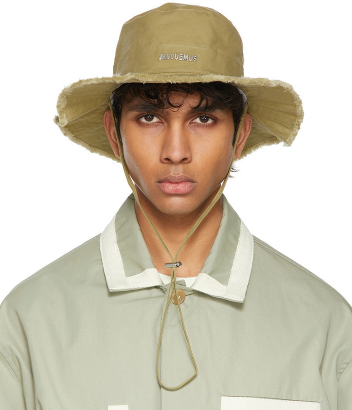 Photo: Jacquemus Green 'Le Bob Artichaut' Hat