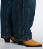 Isabel Marant Leyane leather cowboy boots