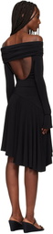 GUIZIO Black Lola Minidress