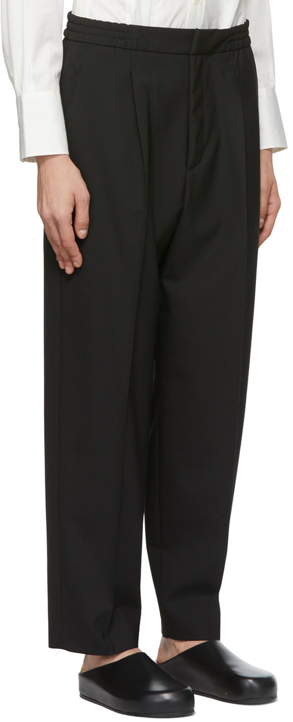 HOPE Black Polyester Trousers HOPE