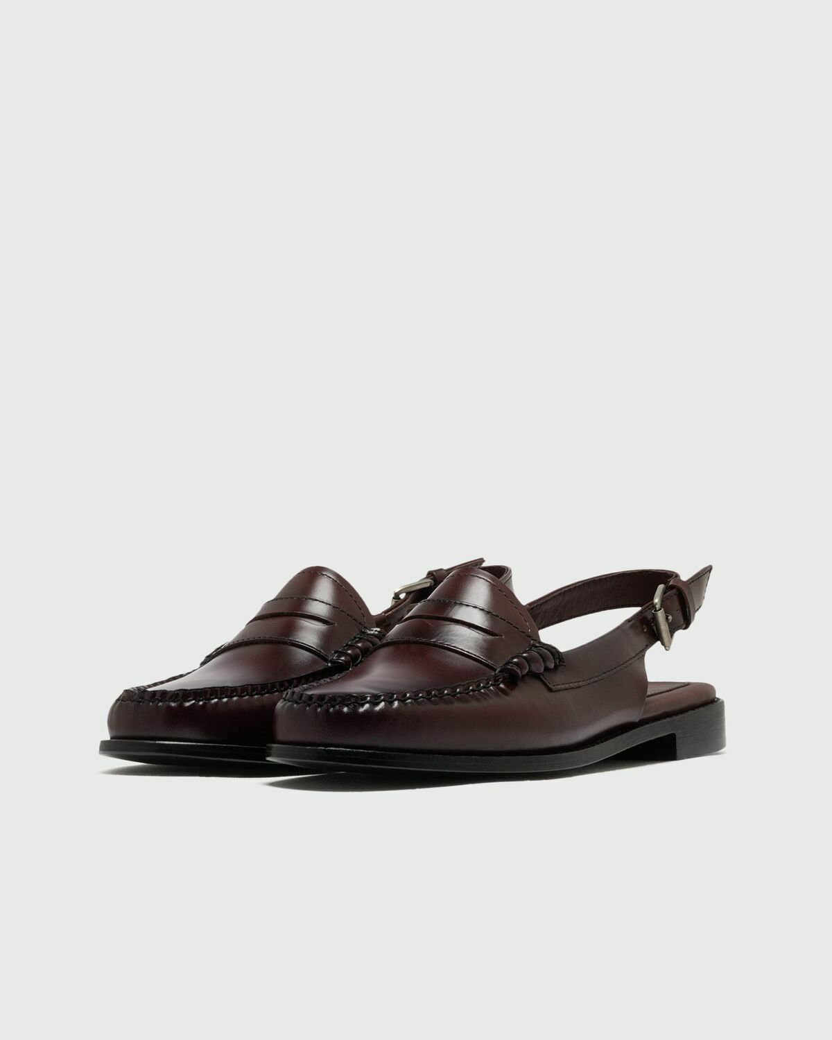 G H Bass WEEJUN Penny Sling Red Womens Casual Shoe