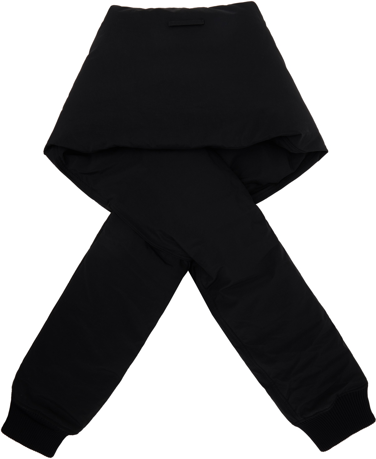 Jean Paul Gaultier Black Padded Sleeve Scarf Jean Paul Gaultier