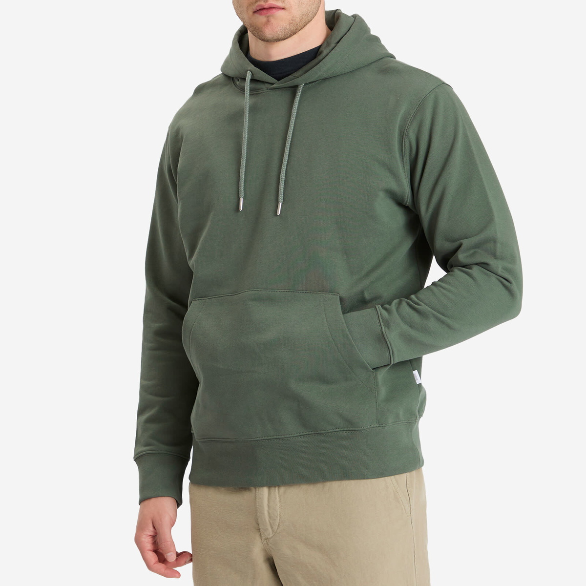 Norse Projects Men's Standard Hoodie in Aluminum Petrol