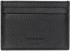 Tiger of Sweden Black Wharf Card Holder