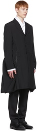 Comme des Garçons Homme Plus Black Wool Coat