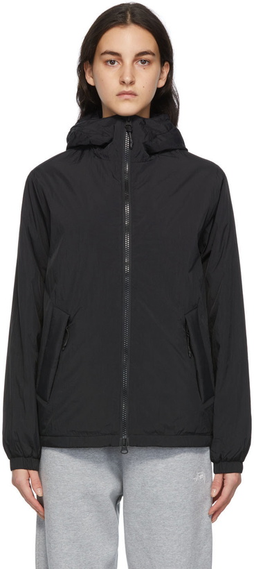 Photo: The Very Warm Black Light Hooded Jacket