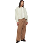 colbo Brown Cropped Farm Trousers