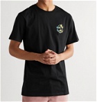 Vans - Logo-Print Cotton-Jersey T-Shirt - Black