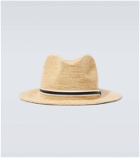 Borsalino Argentina crochet raffia Panama hat