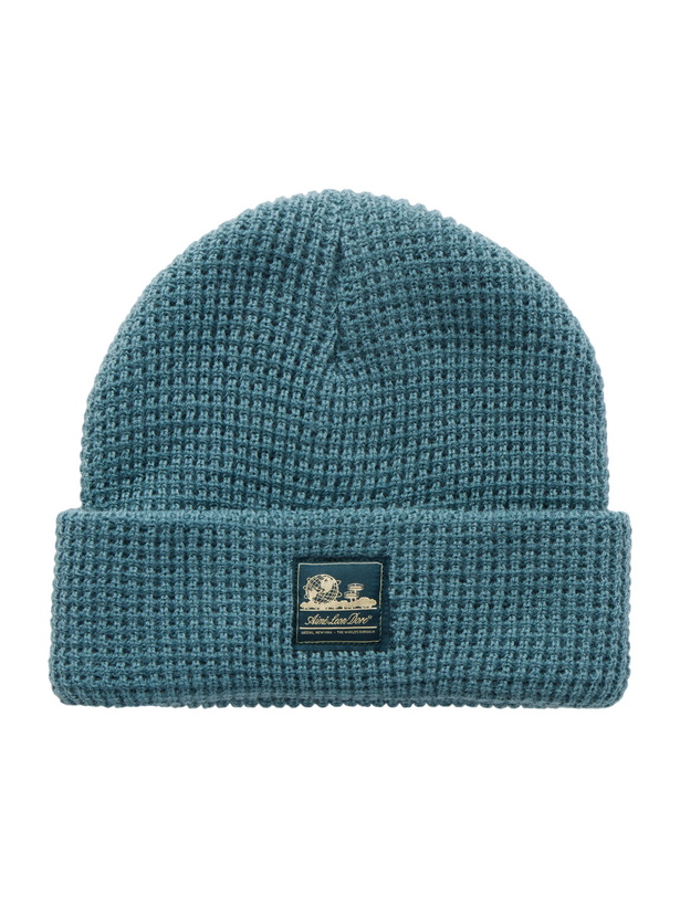 Photo: Aimé Leon Dore - Logo-Appliquéd Waffle-Knit Beanie - Green