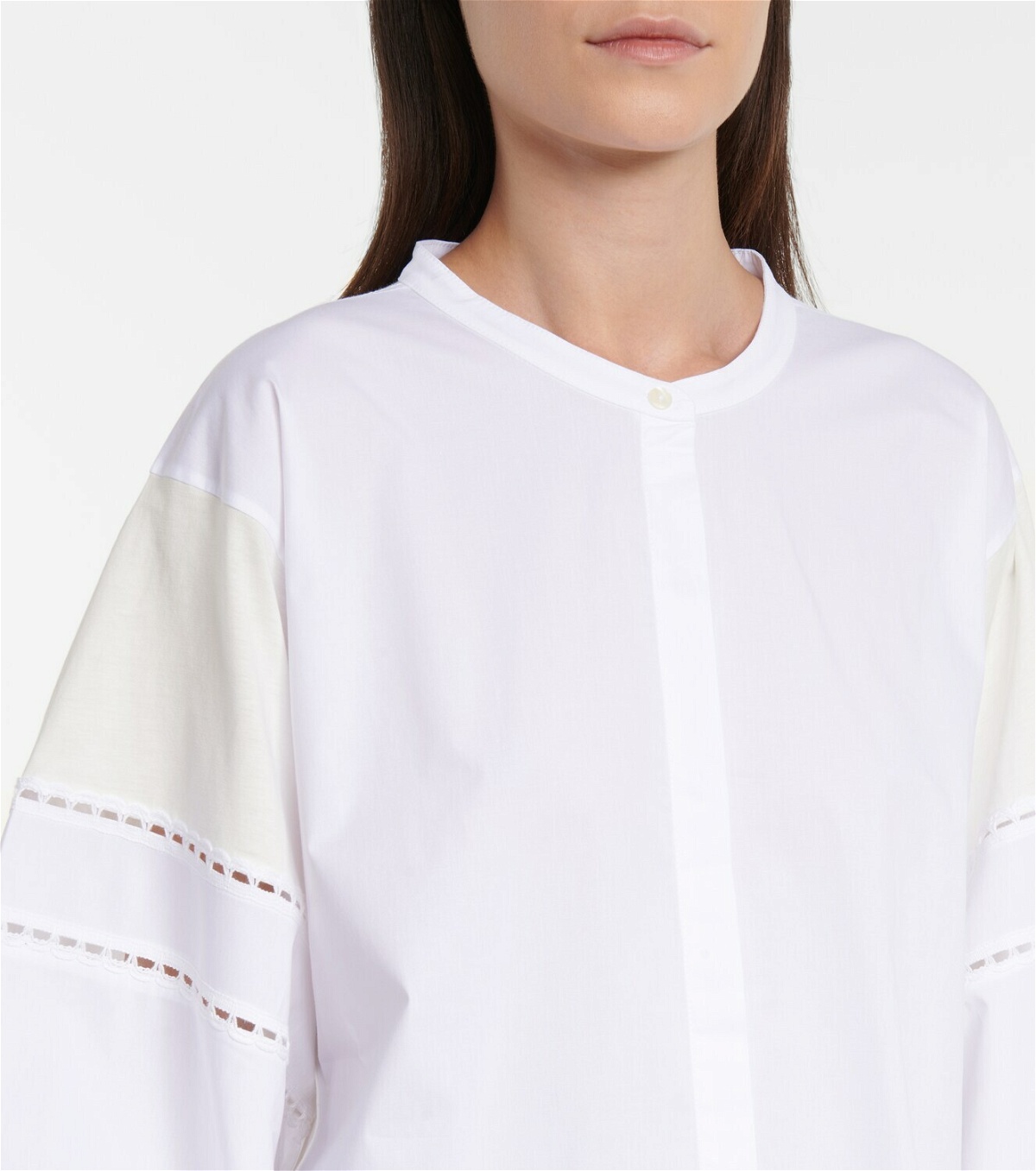 Dorothee Schumacher - Lace Lines cotton blouse Dorothee Schumacher