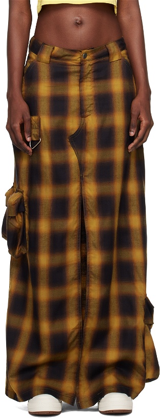Photo: Collina Strada SSENSE Exclusive Brown Maxi Skirt