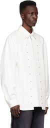 We11done White Cotton Shirt