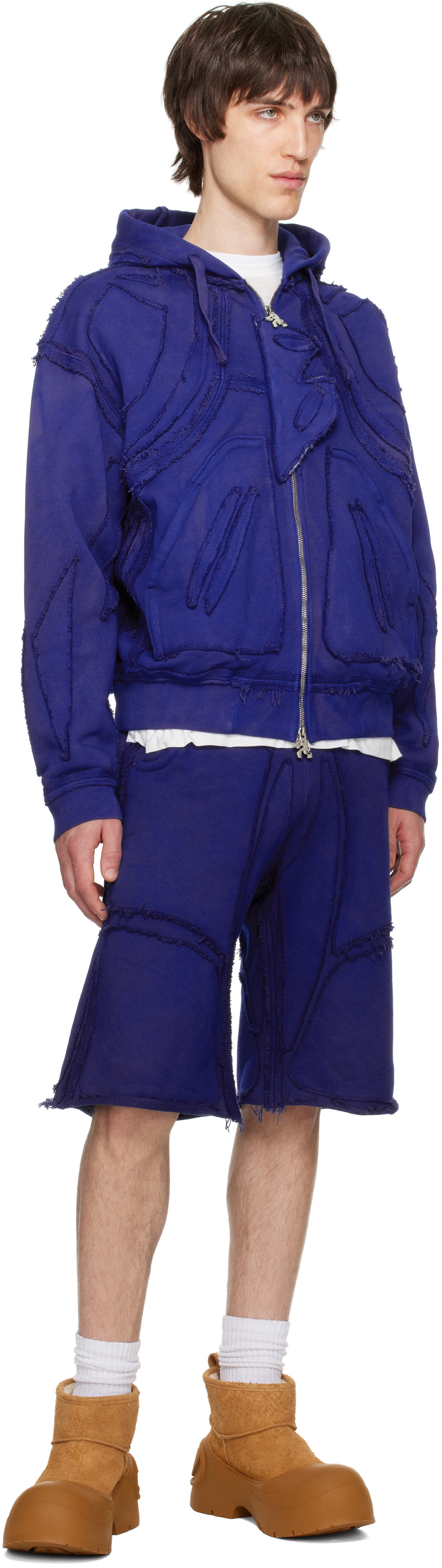YAKU Blue Raaalien Hoodie