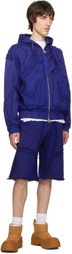 YAKU Blue Raaalien Hoodie