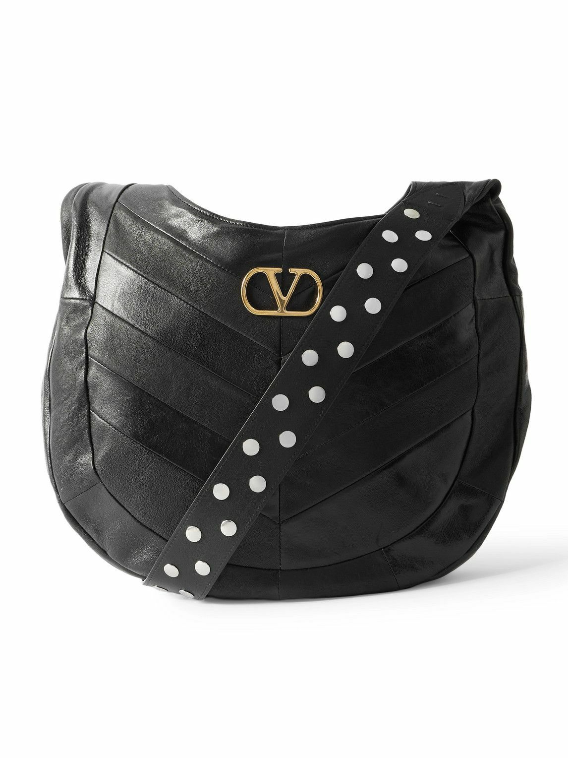 Valentino Garavani - Studded Leather Messenger Bag