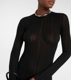 Petar Petrov Austin ribbed-knit maxi dress