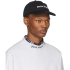 Palm Angels Black Classic Logo Cap