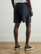 Rag & Bone - Haydon Straight-Leg Linen Shorts - Black