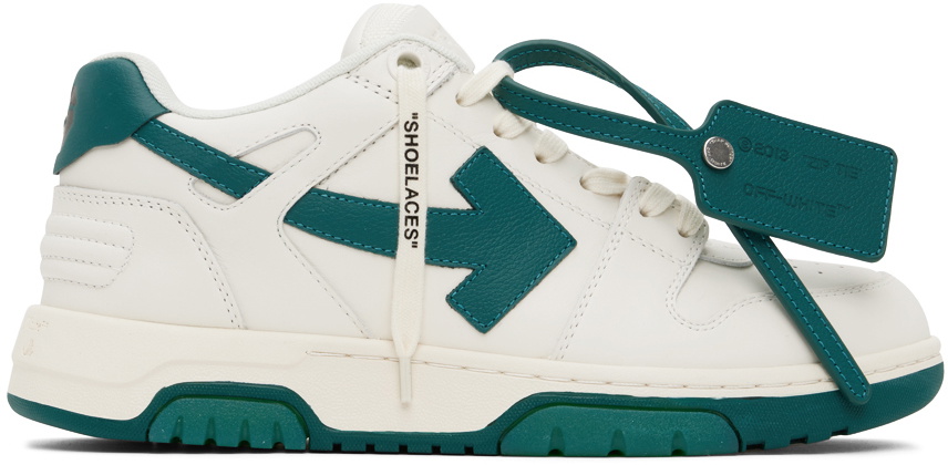 OFF-WHITE | OOO OUT OF OFFICE SNEAKERS スニーカー 白×砂 25344970_55543412_600.jpg