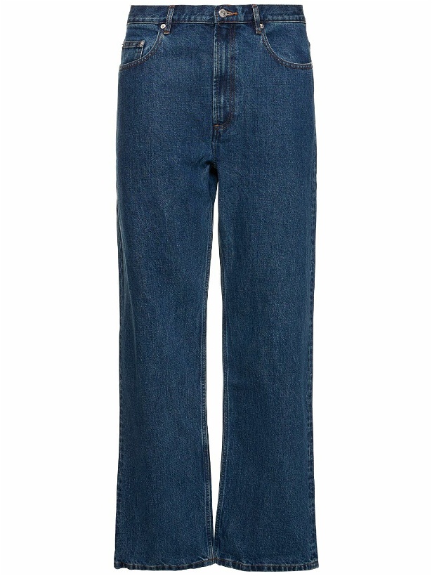 Photo: A.P.C. - Jean H Relaxed Cotton Denim Jeans