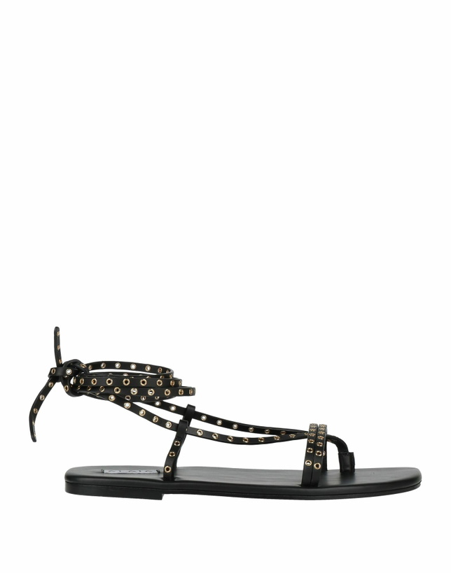 Photo: Alaïa Womens Thong sandal in Black