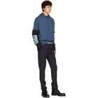 Raf Simons Navy Slim Trousers