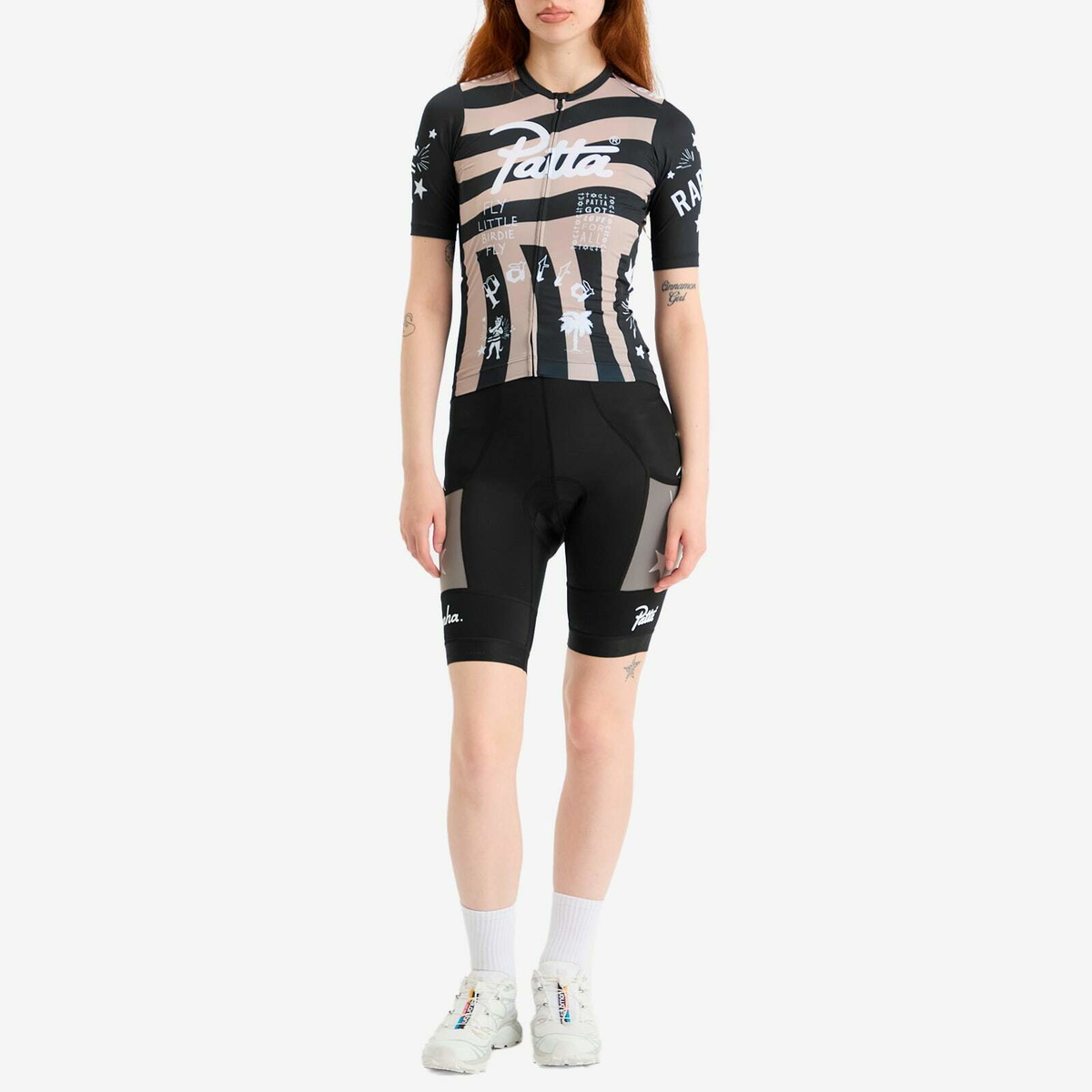 Rapha x Patta Women's Pro Team Cargo Bib Shorts in Multi