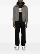 NOAH NY Black Mid-Rise Straight-Leg Jeans