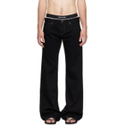 Raimundo Langlois Black Bootcut Jeans