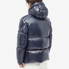 Moncler Men's Baise Nylon Padded Jacket in Navy