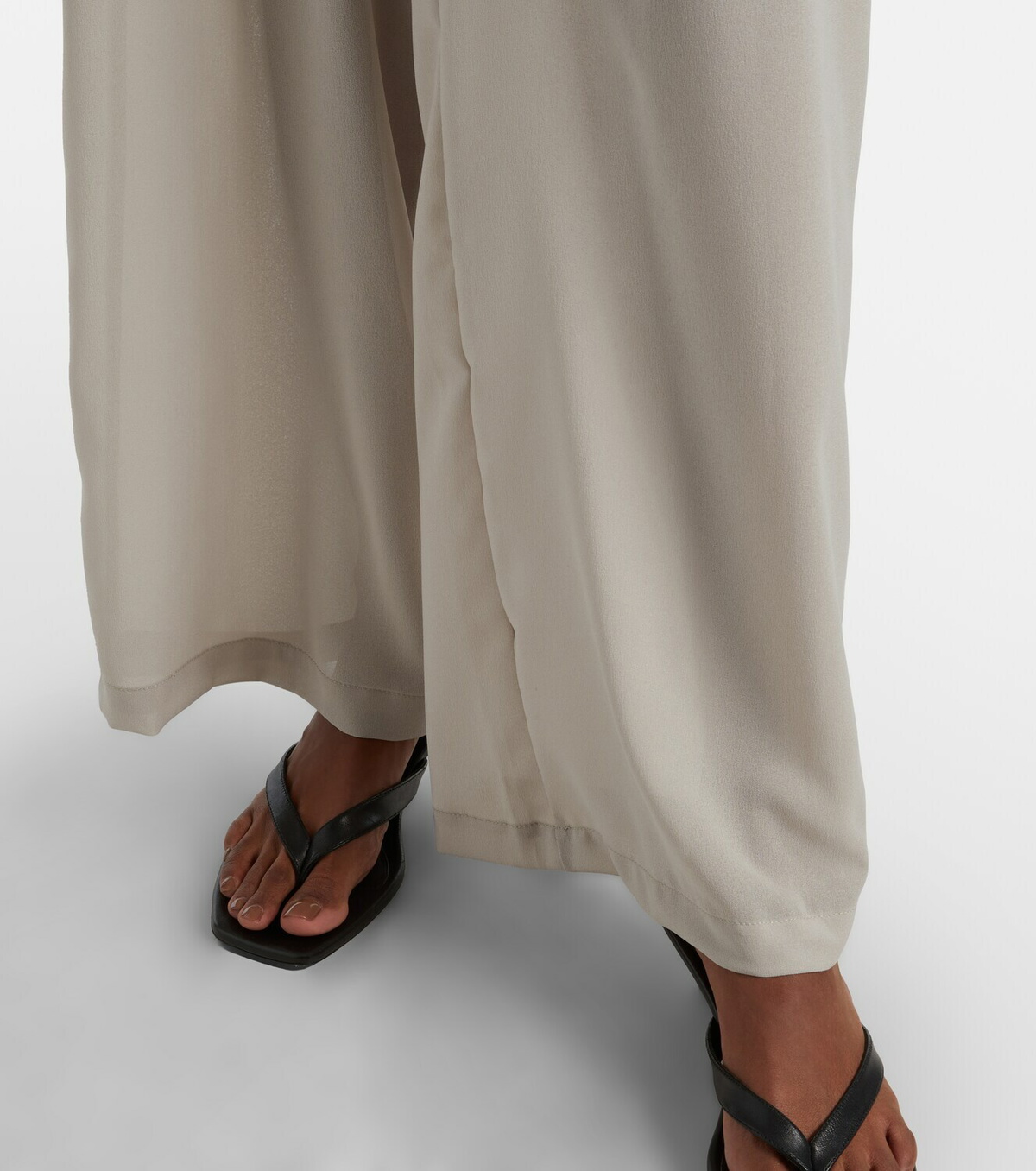 Jade Swim Mika sheer wide-leg pants