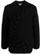 COMME DES GARCONS - Cable-knit Crewneck Sweater