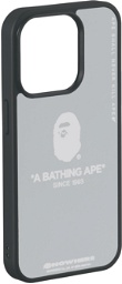 BAPE Black Mirror iPhone 15 Pro Plus Case