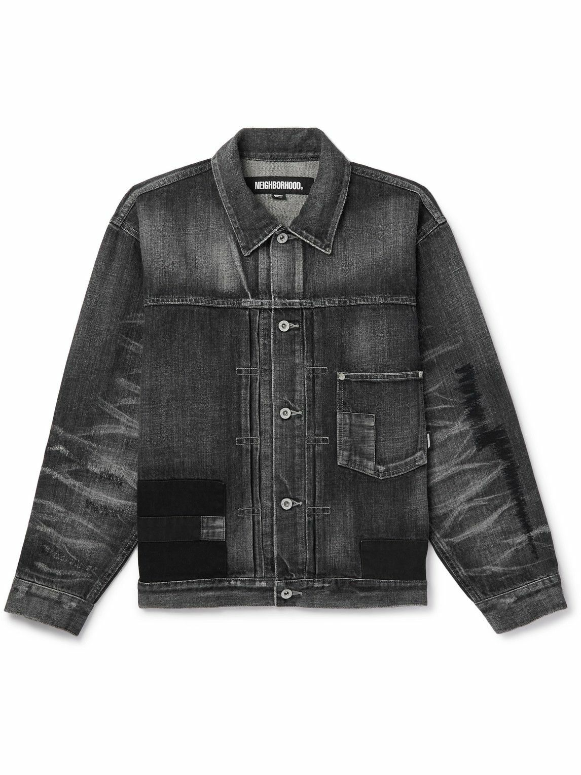 Neighborhood - Bi Type-2 Printed Denim Jacket - Black Neighborhood