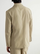 SSAM - Cotton and Silk-Blend Blazer - Neutrals