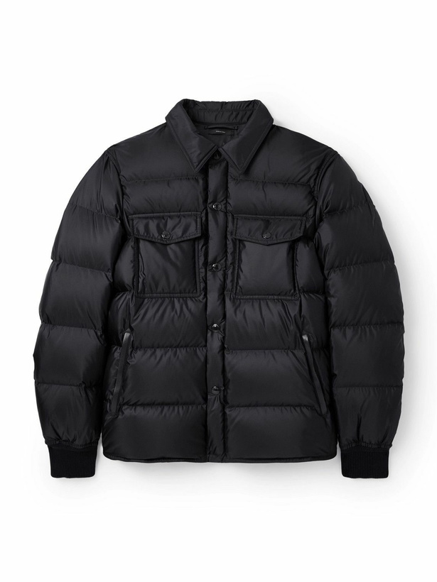 Photo: TOM FORD - Quilted Shell Down Jacket - Black