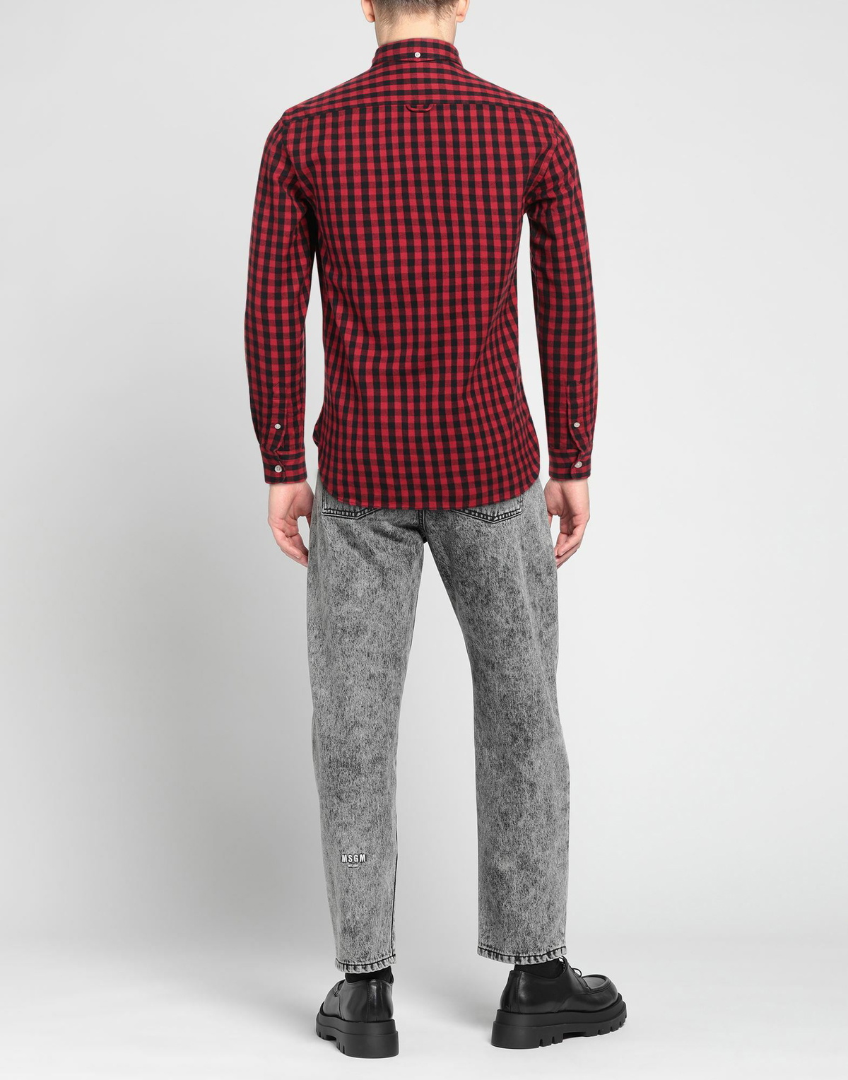 Woolrich Mens Shirt in Red